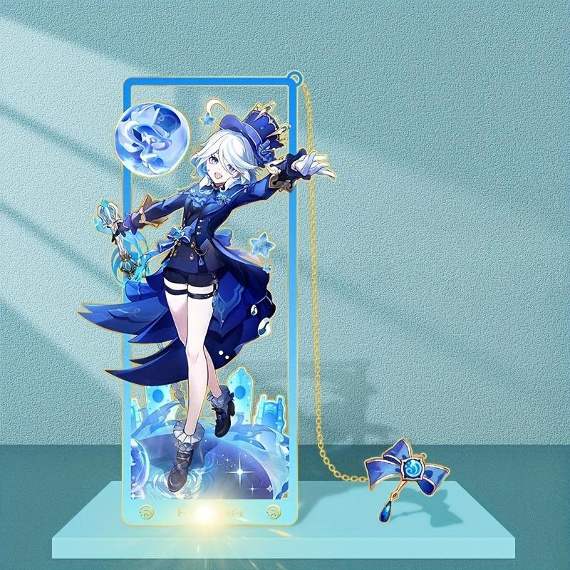 Anime Figure Metal Bookmarks Shining Toy Gift