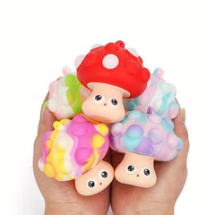 Mushroom Head Squeeze Ball for Stress & Anxiety Relief