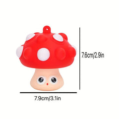 Mushroom Head Squeeze Ball for Stress & Anxiety Relief