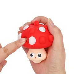 Mushroom Head Squeeze Ball for Stress & Anxiety Relief