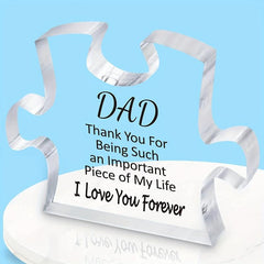 Irregular Family Home Desktop Decoration Puzzle