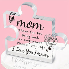 Irregular Family Home Desktop Decoration Puzzle