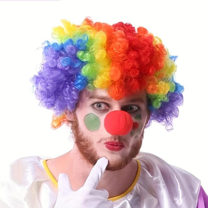 3pcs Clown Noses Red Circus Halloween Ball Funny Dress Up