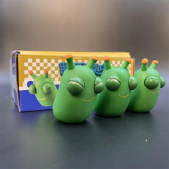 Explosive Eyed Veggie Insect Caterpillar Decompression Toy
