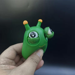 Explosive Eyed Veggie Insect Caterpillar Decompression Toy