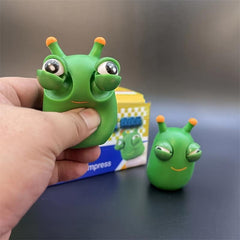 Explosive Eyed Veggie Insect Caterpillar Decompression Toy