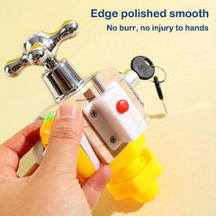 Kids Busy Cube Board Educational Toys Hand Grasping Ability Training