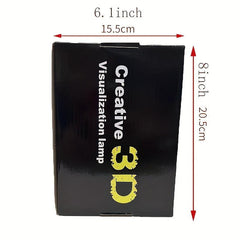 3D Anime LED Night Light for Bedroom Decoration, Manga Room Decor