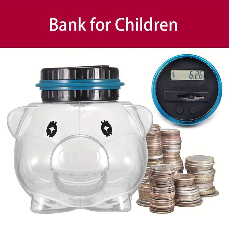 Automatic LCD Display Digital Piggy Bank Large Capacity Coin Bank