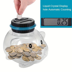 Automatic LCD Display Digital Piggy Bank Large Capacity Coin Bank