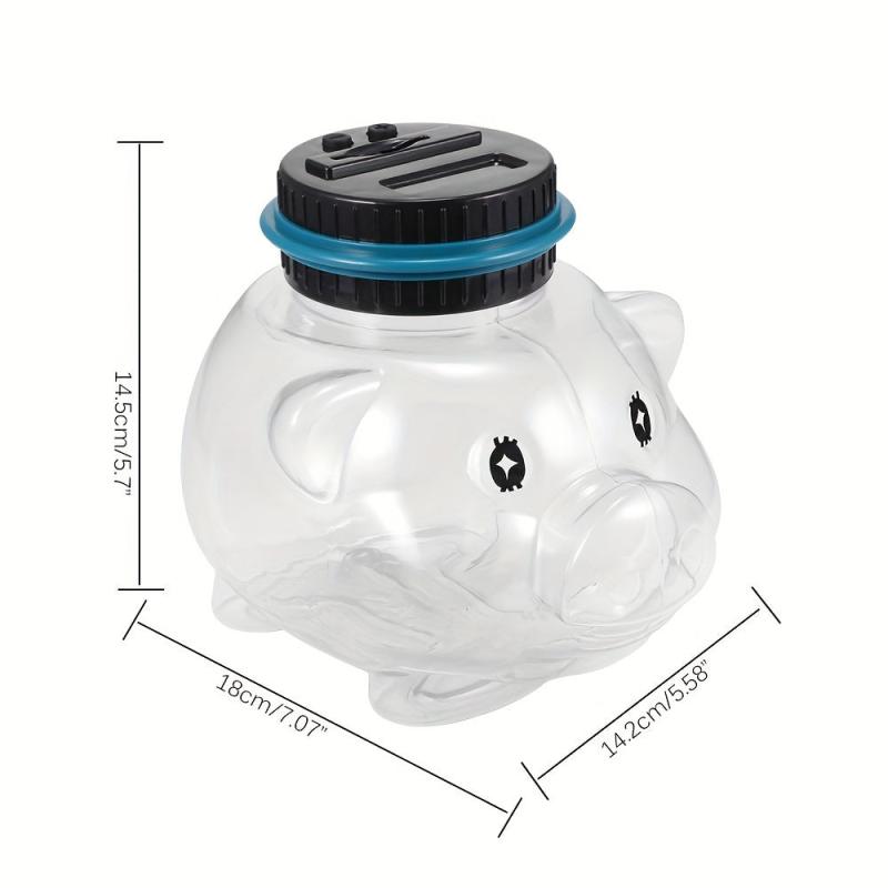Automatic LCD Display Digital Piggy Bank Large Capacity Coin Bank