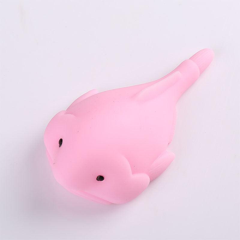 Colorful Ugly Fish Monster Squeezing Joy Decompression Toy