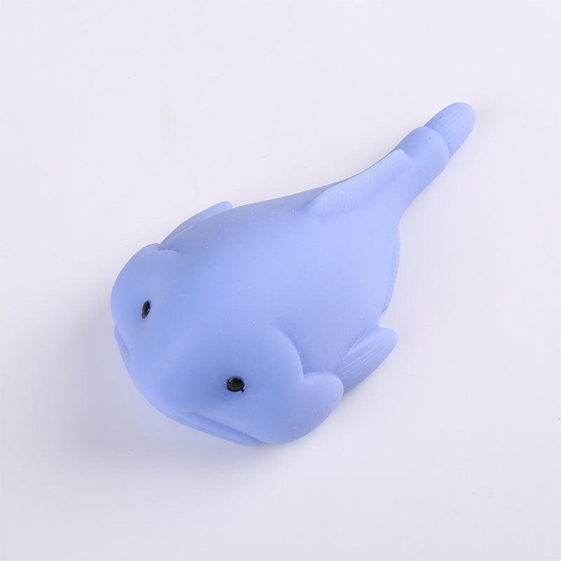 Colorful Ugly Fish Monster Squeezing Joy Decompression Toy