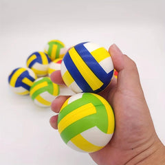 12pcs Mini Volleyball Toy Stretchy Decompression Creative Toy