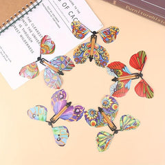 10 Pcs Magic Wind Up Flying Butterfly Surprise Box Explosion Box