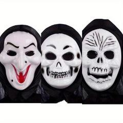 Vintage Scary Skulls Masquerade Mask Halloween Party Full Face Scream