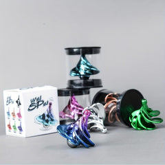 Wind Powered Gyro Anti Gravity Toy For Desk Decompression - 9 Colors