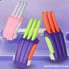 Wolf Claw Retractable Toy Radish Fork Christmas Birthday Gift