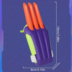 Wolf Claw Retractable Toy Radish Fork Christmas Birthday Gift