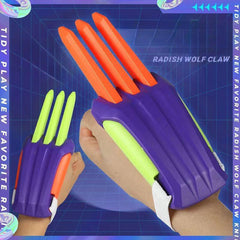 Wolf Claw Retractable Toy Radish Fork Christmas Birthday Gift
