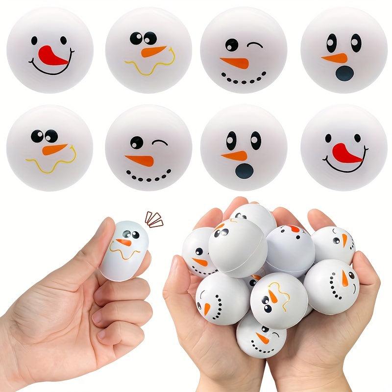 Christmas Snow Globe Squeeze Holiday Party Gift Toy