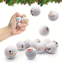 Christmas Snow Globe Squeeze Holiday Party Gift Toy