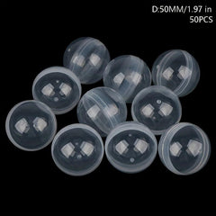 Colorful Eggshell Transparent Egg PP Plastic Toy Egg Gift Egg