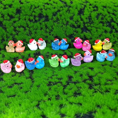 Glow in the Dark Christmas 3D Duckling Headdress Hair DIY Material Kit