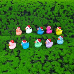 Glow in the Dark Christmas 3D Duckling Headdress Hair DIY Material Kit