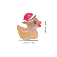 Glow in the Dark Christmas 3D Duckling Headdress Hair DIY Material Kit