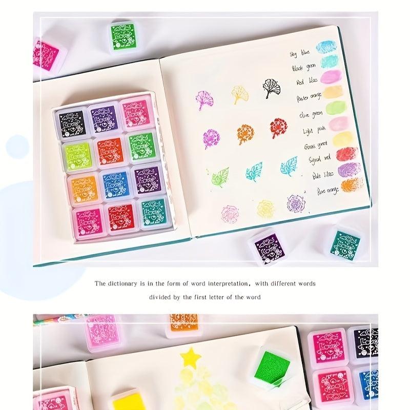 Children's Finger Painting Ink Pad DIY Handbook Ink Pad