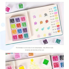 Children's Finger Painting Ink Pad DIY Handbook Ink Pad