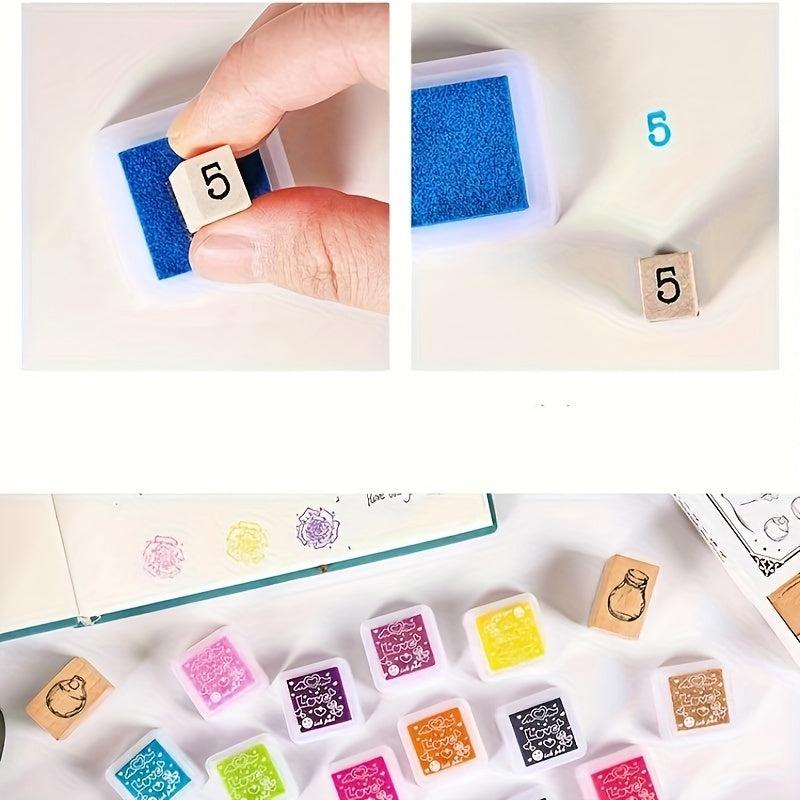 Children's Finger Painting Ink Pad DIY Handbook Ink Pad