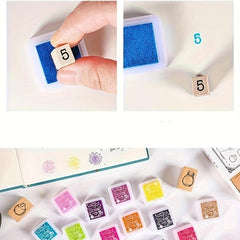 Children's Finger Painting Ink Pad DIY Handbook Ink Pad