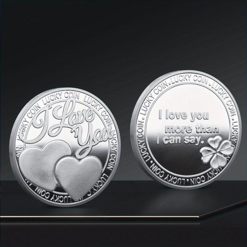Love And Clover Lucky Coins Valentine I Love You
