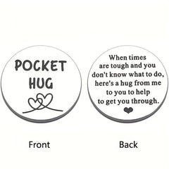 Get Well Soon Pocket Hug Token | Stress Relief | Inspirational Gift for Him Her