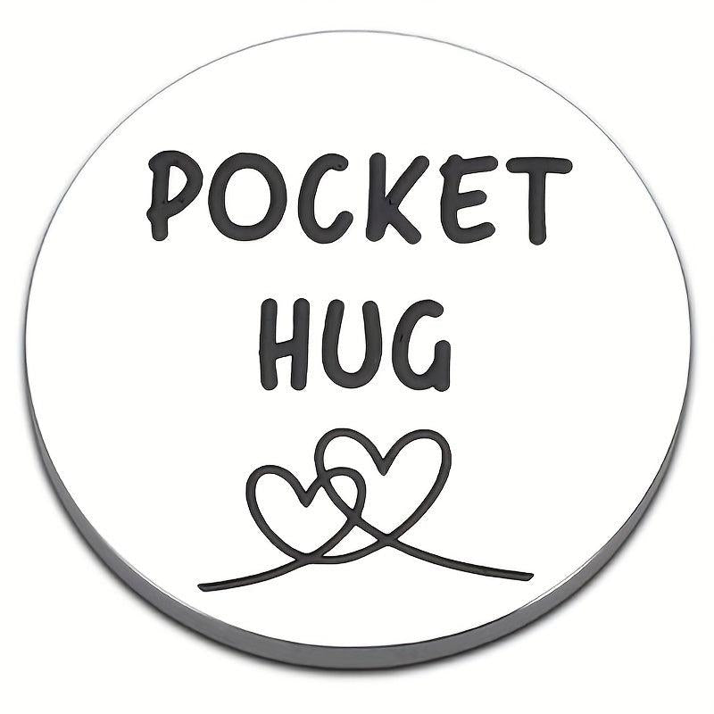 Get Well Soon Pocket Hug Token | Stress Relief | Inspirational Gift for Him Her