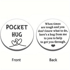 Get Well Soon Pocket Hug Token | Stress Relief | Inspirational Gift for Him Her