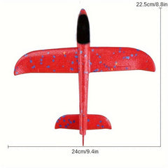 Kids Airplane Launcher Toy Foam Launch Aircraft Fun Outdoor Flying Toy