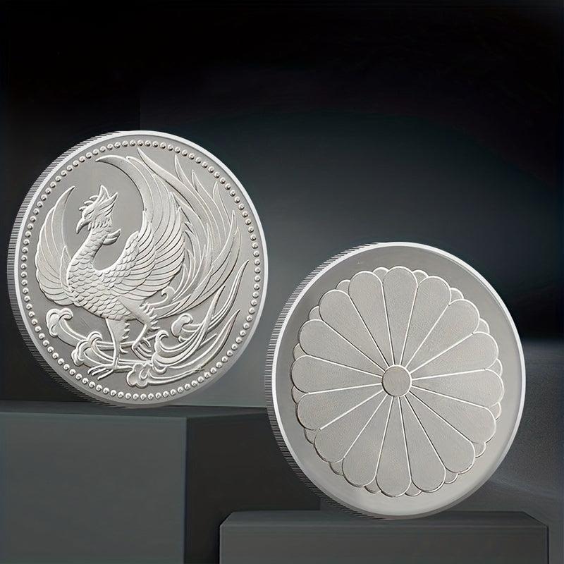 Wish Coin Phoenix Totem Souvenir Gift Collection