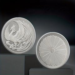 Wish Coin Phoenix Totem Souvenir Gift Collection