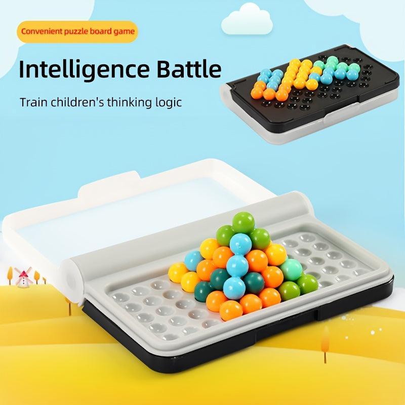 Wisdom Pyramid Intelligence Magic Beads Educational Toy