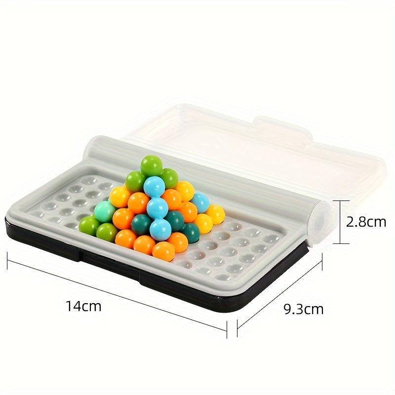 Wisdom Pyramid Intelligence Magic Beads Educational Toy