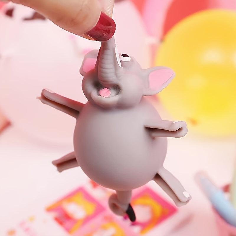 Soft Rubber Animal Inflatable Ball Toy, Blowing Fun for Kids