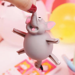 Soft Rubber Animal Inflatable Ball Toy, Blowing Fun for Kids