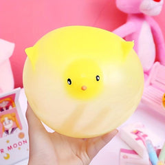 Soft Rubber Animal Inflatable Ball Toy, Blowing Fun for Kids