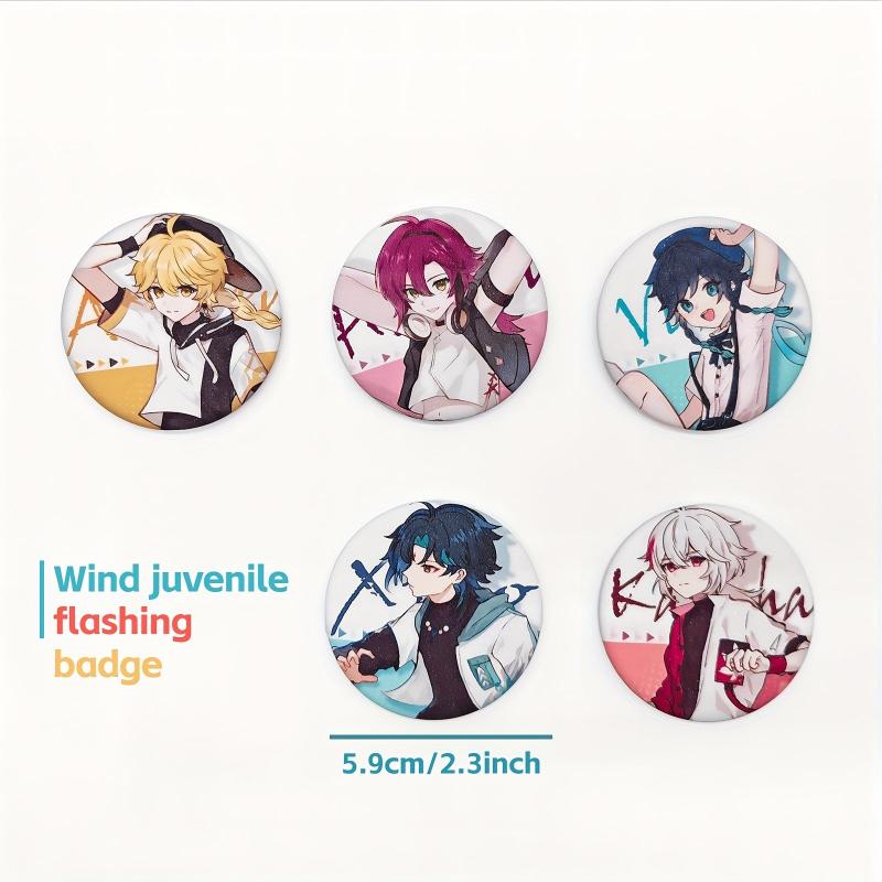 Cartoon Badges Character Figure Anime Pendant Decoration