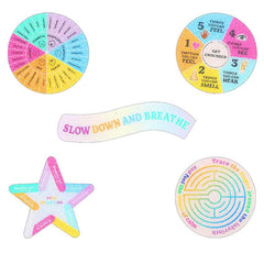 Mindfulness Relief Texture Stickers School Counselor Supplies