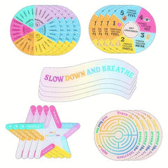 Mindfulness Relief Texture Stickers School Counselor Supplies