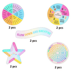 Mindfulness Relief Texture Stickers School Counselor Supplies